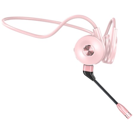 Наушники с костной проводимостью M1 Wireless Bluetooth Stereo Ear Hook - Pink: характеристики и цены