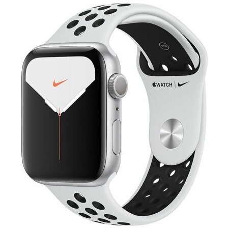 Apple Watch Nike Series 5, 44mm, серебристый: характеристики и цены