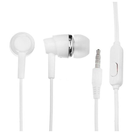 Наушники Red Line Stereo Headset SP07, вакуумные, микрофон, 116 дБ, 32 Ом, 1.2 м, белые: характеристики и цены