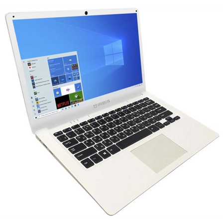 IRBIS NB284 14" notebook, CPU: N3350, 14"LCD 1920*1080 IPS, 4+128GB emmc, Front camera:0.3mp, 4500mha battery: характеристики и цены