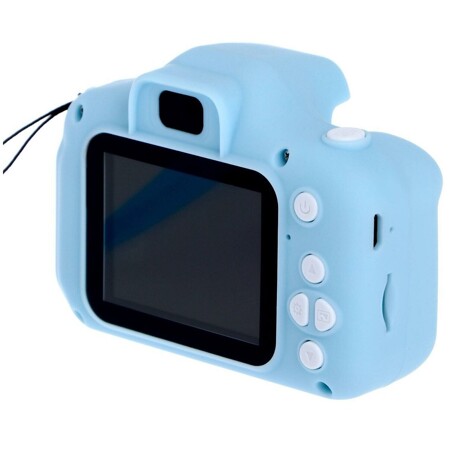 Фото-видеокамера GAMES FOR CHILDREN/ Фотоаппарат Детский / Цифровая фотокамера для детей / Фотокамера Детская/ Синий: характеристики и цены