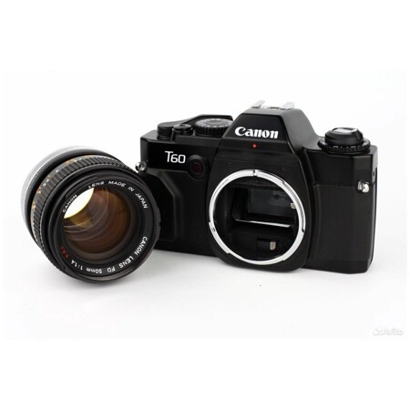 Canon T60 + Canon FD SSC 50mm f1.4: характеристики и цены