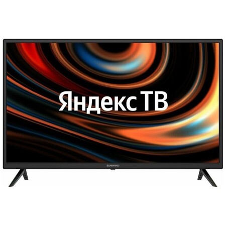 SunWind 32", умный телевизор со смарт тв, Яндекс. ТВ, HD телевизор черный: характеристики и цены