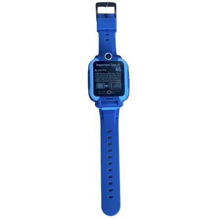 Rapture Детские умные часы с видеозвонком Y7A 4G SOS голубой: характеристики и цены