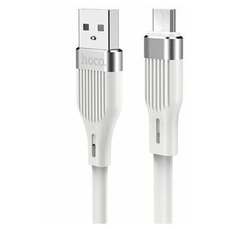 Hoco U72 "Forest" USB-microUSB 2.4A 1.2M белый: характеристики и цены