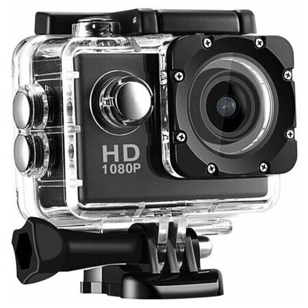 Экшн-камера Full HD 1080p. Видеокамера с водонепроницаемым боксом: характеристики и цены
