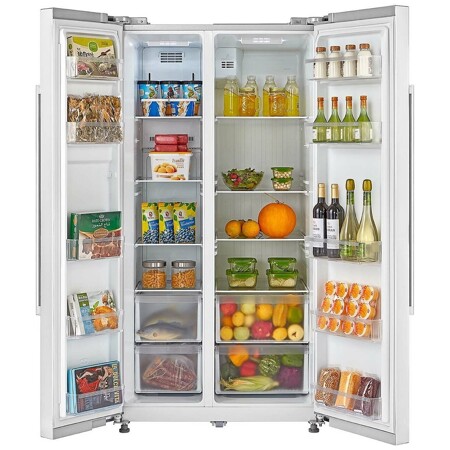 Холодильник (Side- by- Side) Midea MRS518SNW1: характеристики и цены