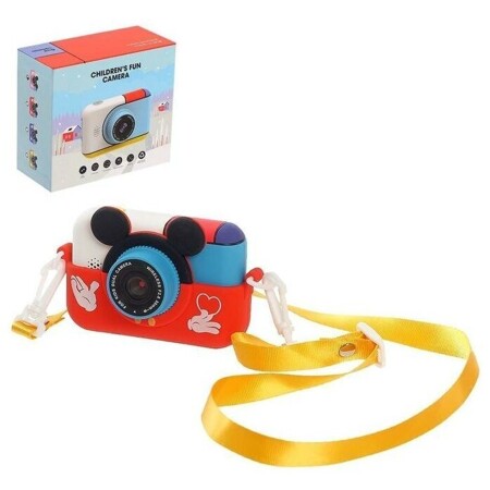 Детский фотоаппарат «Микки», с режимом съёмки видео, руссифицированный, микс: характеристики и цены