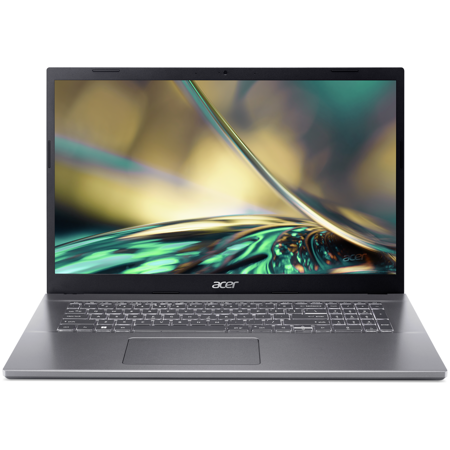 Acer Aspire 5 A517-53-51E9 17.3" FHD IPS/Core i5-1235U/8GB/512GB SSD/Iris Xe Graphics/NoOS/RUSKB/серый (NX. K62ER.002): характеристики и цены