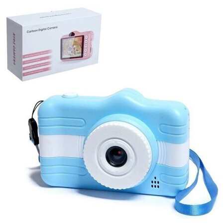 Детский фотоаппарат "Профи", цвет голубой: характеристики и цены
