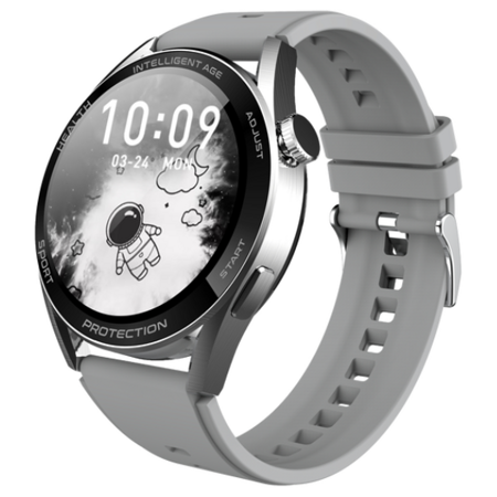 Умные часы Smart Watch Premium W&O Х3 Pro / Sports Smart / Совместимость (Android \ iOS) Wearfit Pro / Серебро ( silver ): характеристики и цены
