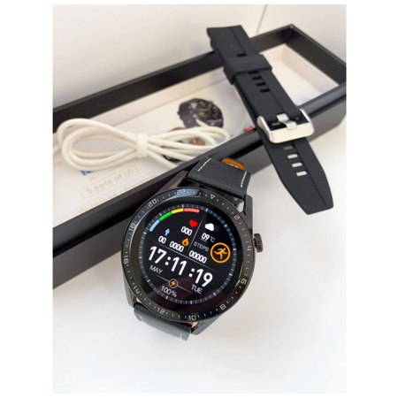 Умные Смарт часы PREMIUM P3+ PRO (Серебро) 380mAH, беспроводная зарядка, улучшенная версия 5sets of UI/NFC/GiveE a Lake/Exrcise reminder: характеристики и цены