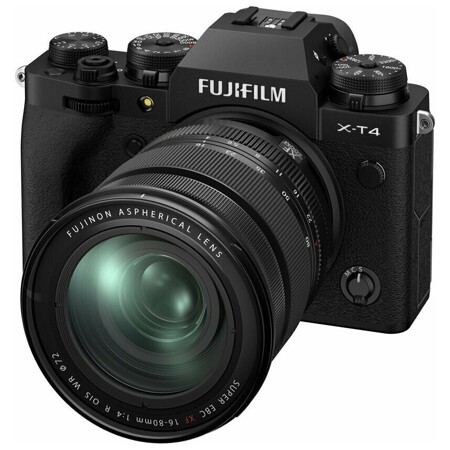 Fujifilm X-T4 Kit 16-80mm, черный: характеристики и цены