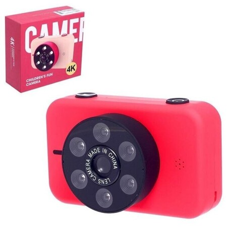 Детский фотоаппарат "Профи-камера", цвета красный: характеристики и цены