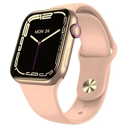 Умные часы RESPONSIVE SENSOR 7 series спортивный фитнес браслет для смартфона, 45mm, золотой: характеристики и цены