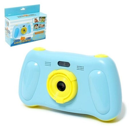 Детский фотоаппарат «Талантливый фотограф», цвет синий: характеристики и цены