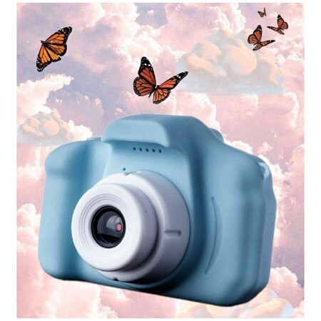 Фотоаппарат Camera Kids / Цифровая Камера / Детский фотоаппарат / Голубой: характеристики и цены