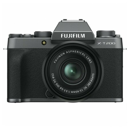 Fujifilm X-T200 Kit XC 15-45mm F3.5-5.6 OIS PZ Black: характеристики и цены