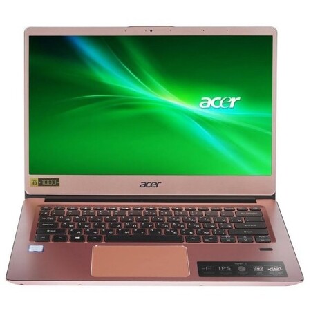 Acer SWIFT 3 SF314-54-57AL (1920x1080, Intel Core i5 1.6 ГГц, RAM 8 ГБ, SSD 256 ГБ, Win10 Home): характеристики и цены