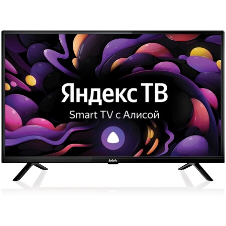 BBK 32LEX-7225/TS2C черный, 32", 720p, HD Ready, Яндекс ТВ, Bluetooth, Wi-Fi: характеристики и цены