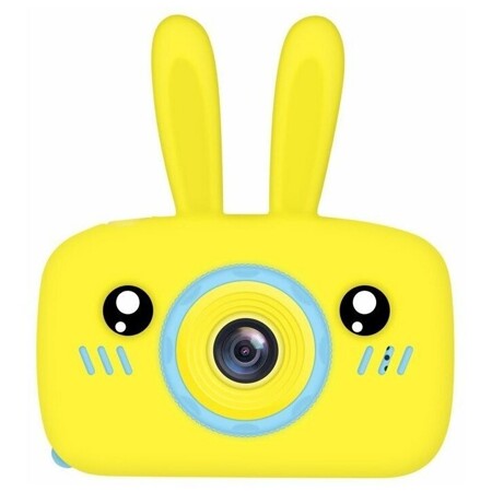 Детский цифровой фотоаппарат X9 "Зайчик" Желтый Без встроенной памяти: характеристики и цены