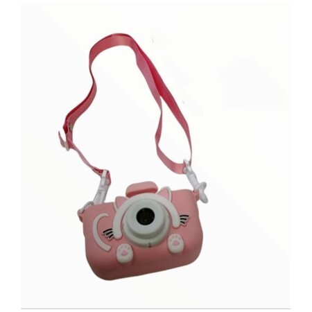 Детский цифровой фотоаппарат "Котик", розовый: характеристики и цены