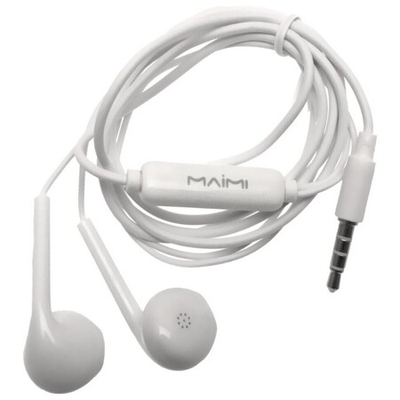 Maimi H7 Stereo Earphone Extra Bass White: характеристики и цены