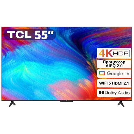 TCL 4K HDR TV P635, черный: характеристики и цены
