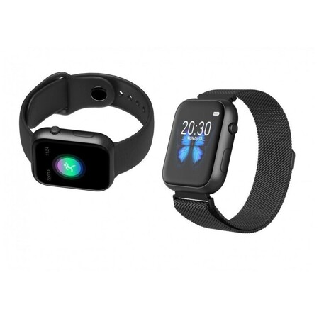 Умные фитнес часы Smart Watch SX18 (G200) (Черный): характеристики и цены