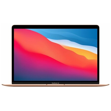 Apple MacBook Air 13 Late 2020 (Apple M1/13.3"/2560x1600/8GB/256GB SSD/DVD нет/Apple graphics 7-core/Wi-Fi/macOS) MGND3LL/A, USA, золотой: характеристики и цены