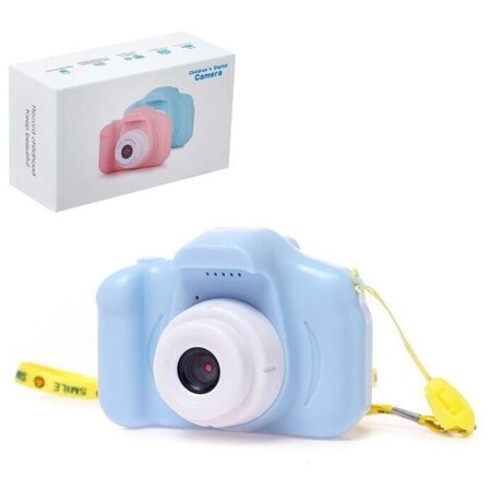 Детский фотоаппарат «Начинающий фотограф», цвет голубой: характеристики и цены