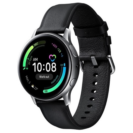 Samsung Galaxy Watch Active2 LTE сталь 44 мм, серебро: характеристики и цены