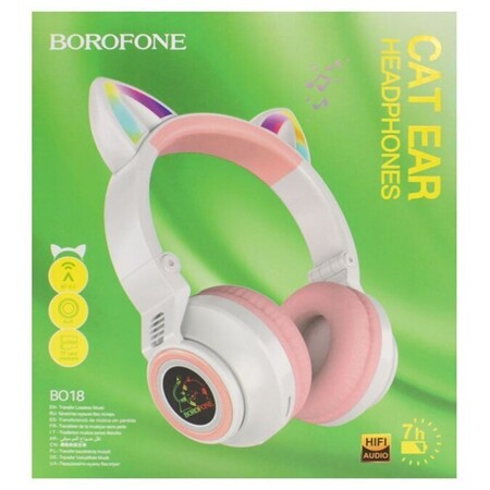 Borofone B018 с ушками розовый: характеристики и цены