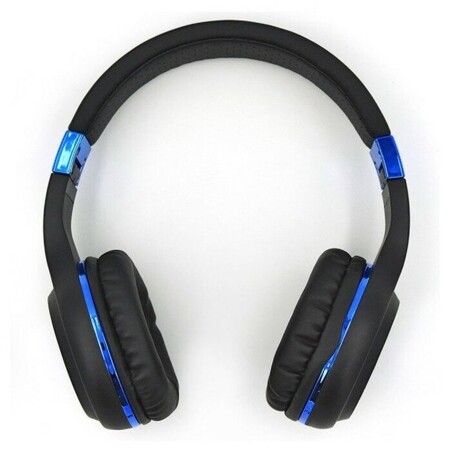 Наушники BYZ SH109, проводные, полноразмерные, микрофон, 3.5 мм, 1.2 м, синие: характеристики и цены