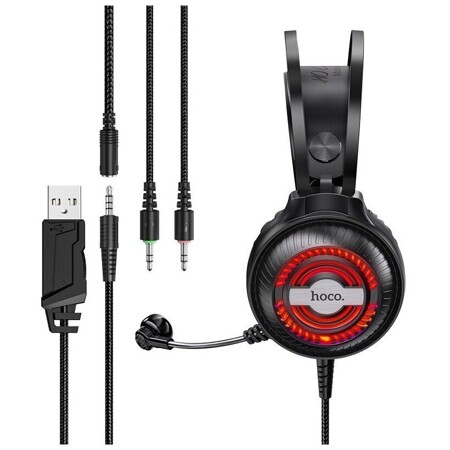 HOCO W101 Streamer gaming headphones: характеристики и цены