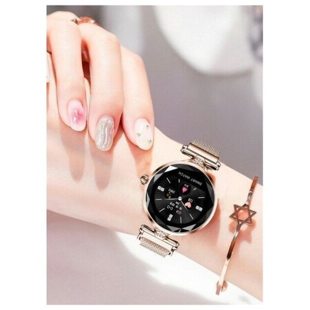 Умные часы женские Smart Watch H1 (Золотой): характеристики и цены