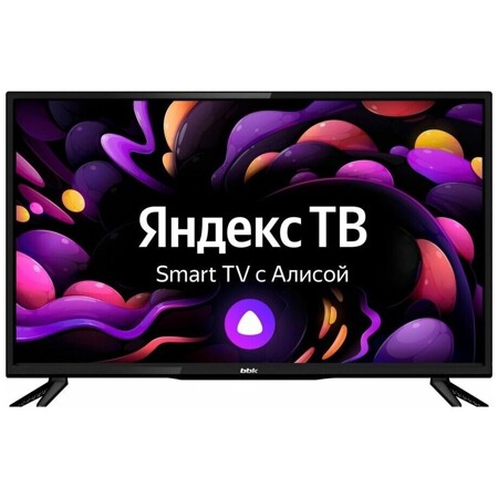 BBK 32LEX-7264/TS2C (B), HD, черный, смарт ТВ, Яндекс. ТВ: характеристики и цены
