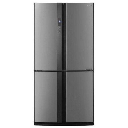 SHARP Холодильник Sharp/ 172x89.2x77.1 см, объем камер 345+211, No Frost, морозильная камера снизу, серебристый: характеристики и цены