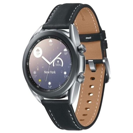Samsung Galaxy Watch 3 SM-R850NZDACIS, 1.2", SAmoled, 41 мм, серебристые: характеристики и цены