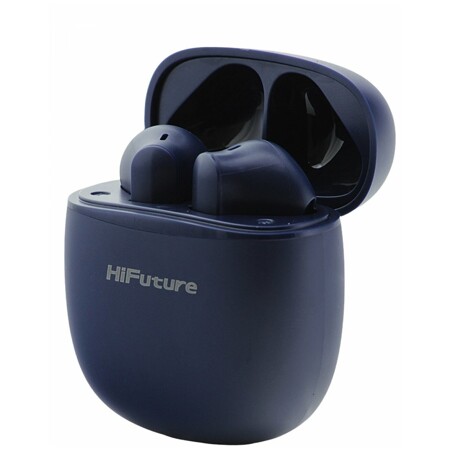 HiFuture TWS ColorBuds Navy Blue, блютуз гарнитура с микрофоном, наушники для iPhone/Android с зарядным футляром/кейсом: характеристики и цены