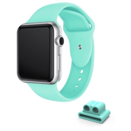 YOHO: держатель для AirPods и браслет Apple Watch 38/40мм. Мятный: характеристики и цены