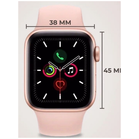 Смарт часы P37 MAX розовые: характеристики и цены