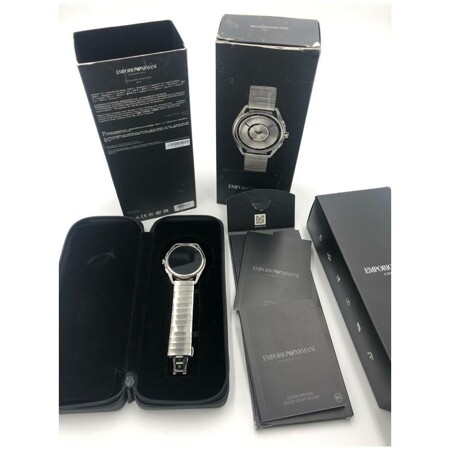 Смарт часы Emporio Armani Matteo DW7E1 Серебро: характеристики и цены