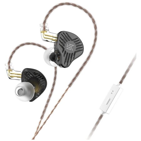 KZ Acoustics EDS с микрофоном (черный): характеристики и цены