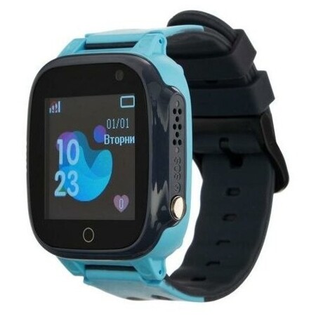 Смарт-часы Prolike PLSW15BL, детские, цветной дисплей 1.44", 400 мАч, голубые: характеристики и цены