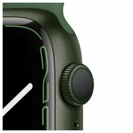 Apple Watch Series 7 45мм, Aluminum Case with Sport Band (зеленый): характеристики и цены