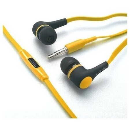 Energy 2261, микрофон, кабель 1.2м, цвет: чёрный, жёлтая вставка: характеристики и цены