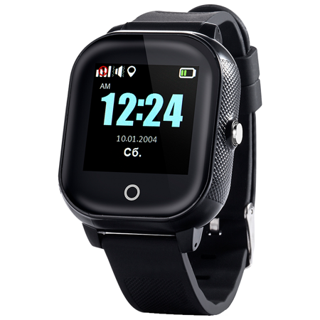 Смарт часы Smart Watch GW700s с GPS, водонепроницаемые чёрные. Умные часы-телефон: характеристики и цены