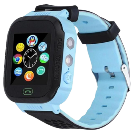 Детские умные часы с GPS трекером Q528/смарт часы для детей/часы детские наручные/Голубые: характеристики и цены