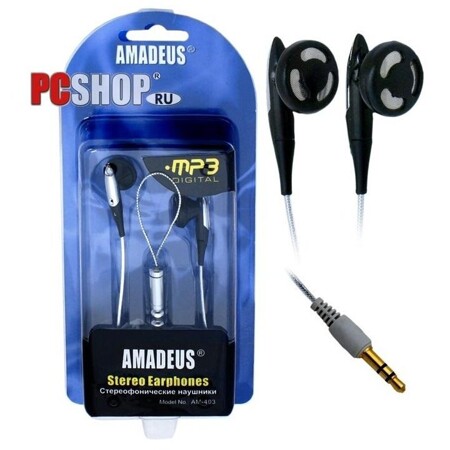 Amadeus АМ-403 со шнуром для ношения плеера: характеристики и цены